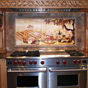  tile murals kitchen backsplashes