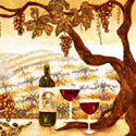 wine art paintings
