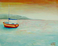 sailboat painting