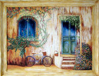 French Art in custom frame