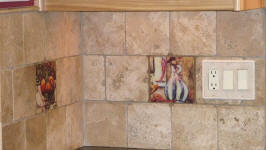 chili peppers tile accents