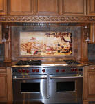 after picture of backsplash instalation