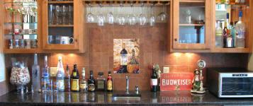 wine bar decor