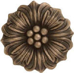 amanda funflower metal tile accent