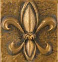 sample of brass high polish metal finsih