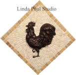 rosster 10 x 10 small medallion