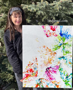 10 butterflies painting