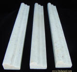 lotus cream marble chair rail