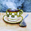 coffee cup tile