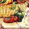 peppers decorative tiles