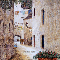 square version of french bistro