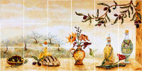 Olive Garden wall mural