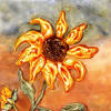 sunflower accent tile