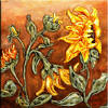 sunflower tile