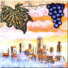 San Gimignano, Italy tile