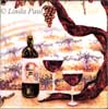 wine decor accent tile