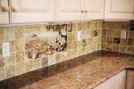 vineyard tile kitchen idea