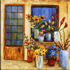 Italian flower shop tiles