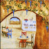 Italian cafe accent tile