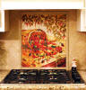 wall murals - kitchen tile backsplash