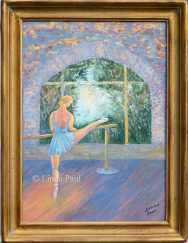 ballet  dancer painting