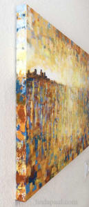 side view of painting