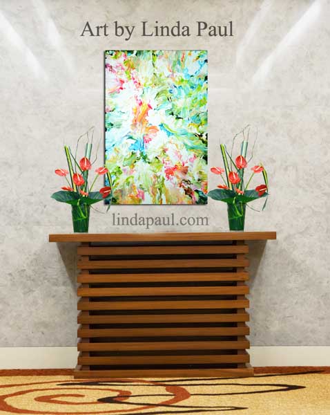 tropical painting entryway wall art foyer