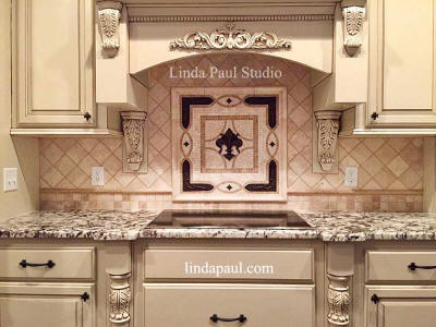 grand Vienna medallion installed