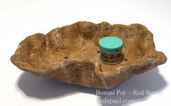 handmade bonsai pot terracotta