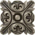 rachels flower metal tile accent