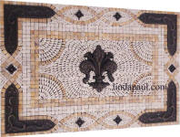 custom backsplash medallion