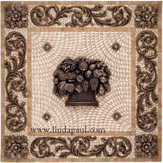 fruit basket medallion