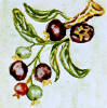 blueberry accent tile